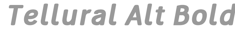 Tellural Alt Bold Italic